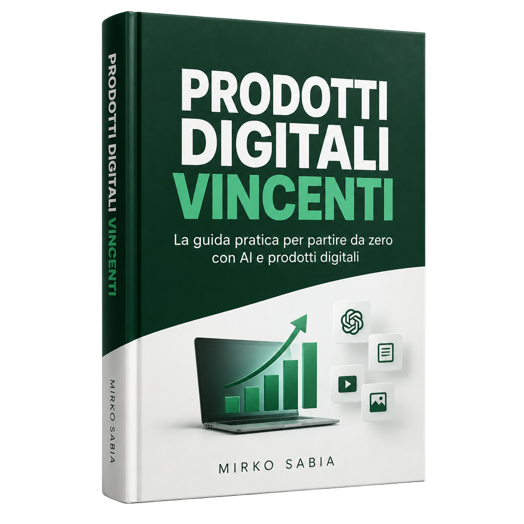 Copertina E-book “Prodotti Digitali Vincenti”
